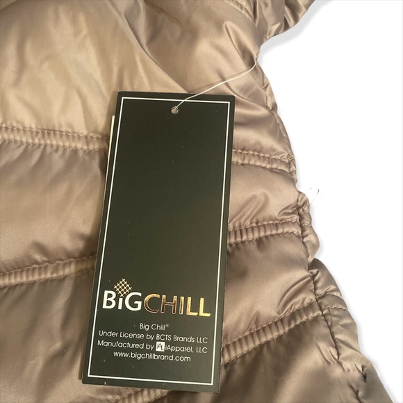 Big Chill Women's Hooded Quilted Down Blend Coat - Picture 6 of 8